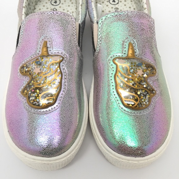 Cat & Jack Roana Iridescent Unicorn SlipOn Sneaker - Picture 7 of 9